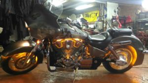 подсветка мотоцикла VTX1800